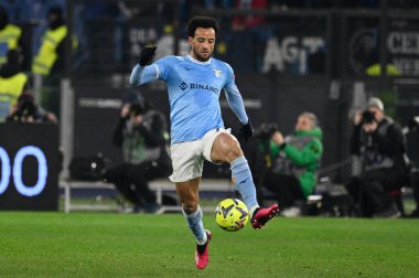 Felipe Anderson (SS Lazio) during the Italian Football Championship League A 2022/2023 match between SS Lazio vs Atalanta BC at the Olimpic Stadium in Rome on 11 February 2023. - Credit: Fabrizio Corradetti/LiveMedi