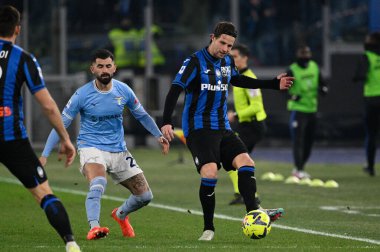 Hans Hateboer (Atalanta) during the Italian Football Championship League A 2022/2023 match between SS Lazio vs Atalanta BC at the Olimpic Stadium in Rome on 11 February 2023. - Credit: Fabrizio Corradetti/LiveMedi