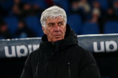 Gian Piero Gasperini coach of Atalanta during italian soccer Serie A match SS Lazio vs Atalanta BC at the Olimpico stadium in Rome, Italy, February 11, 2023 - Credit: Raffaele Cont