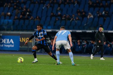 Ademola Lookman of Atalanta during italian soccer Serie A match SS Lazio vs Atalanta BC at the Olimpico stadium in Rome, Italy, February 11, 2023 - Credit: Raffaele Cont