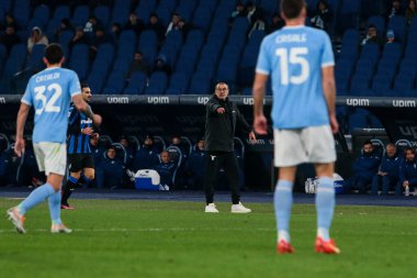 Maurizio Sarri of SS LAZIO during italian soccer Serie A match SS Lazio vs Atalanta BC at the Olimpico stadium in Rome, Italy, February 11, 2023 - Credit: Raffaele Cont