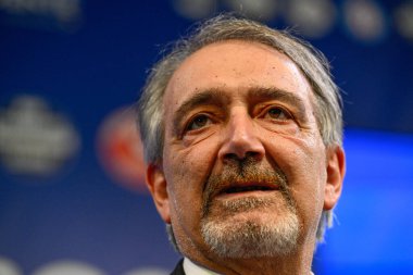 Electoral committee for Francesco Rocca president on February 13 2023 in Rome, Italy in the photo: Francesco Rocca
(Photo by Fabrizio Corradetti / Livemedia) - Credit: Fabrizio Corradetti/LiveMedi
