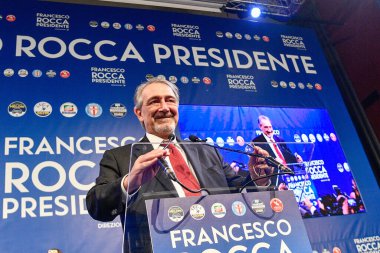 Electoral committee for Francesco Rocca president on February 13 2023 in Rome, Italy in the photo: Francesco Rocca
(Photo by Fabrizio Corradetti / Livemedia) - Credit: Fabrizio Corradetti/LiveMedi