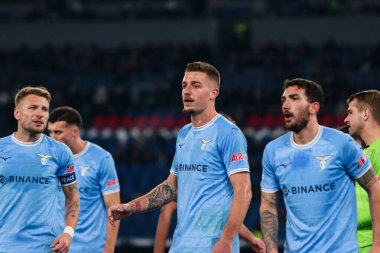 Sergej Milinkovic-Savic of SS LAZIO during italian soccer Serie A match SS Lazio vs Atalanta BC at the Olimpico stadium in Rome, Italy, February 11, 2023 - Credit: Raffaele Cont