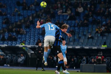 Alessio Romagnoli of SS LAZIO during italian soccer Serie A match SS Lazio vs Atalanta BC at the Olimpico stadium in Rome, Italy, February 11, 2023 - Credit: Raffaele Cont