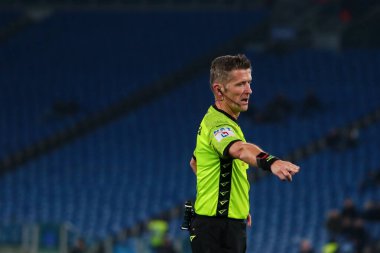 Daniele Orsato referee during italian soccer Serie A match SS Lazio vs Atalanta BC at the Olimpico stadium in Rome, Italy, February 11, 2023 - Credit: Raffaele Cont