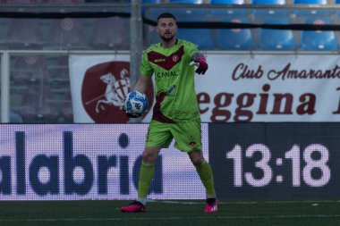 Nikita Contini Reggina portrait during Italian soccer Serie B match Reggina 1914 vs AC Pisa at the Oreste Granillo stadium in Reggio Calabria, Italy, February 11, 2023 - Credit: Valentina Giannetton