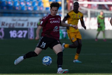 Fabbian Giovanni Reggina shot during Italian soccer Serie B match Reggina 1914 vs AC Pisa at the Oreste Granillo stadium in Reggio Calabria, Italy, February 11, 2023 - Credit: Valentina Giannetton