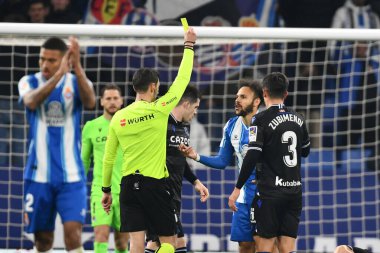 Braithwaite (RCD Espanyol) during Spanish football La Liga match Espanyol vs Real Sociedad at the RCD Espanyol Stadium in Barcelona, Spain, February 13, 2023 - Credit: Felipe Mondin