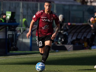 Bouah Devid Reggina portrait during Italian soccer Serie B match Reggina 1914 vs AC Pisa at the Oreste Granillo stadium in Reggio Calabria, Italy, February 11, 2023 - Credit: Valentina Giannetton