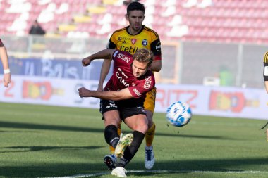 Gori Gabriele Reggina shot during Italian soccer Serie B match Reggina 1914 vs AC Pisa at the Oreste Granillo stadium in Reggio Calabria, Italy, February 11, 2023 - Credit: Valentina Giannetton