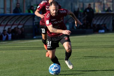 Canotto Luigi Reggina carries the ball during Italian soccer Serie B match Reggina 1914 vs AC Pisa at the Oreste Granillo stadium in Reggio Calabria, Italy, February 11, 2023 - Credit: Valentina Giannetton