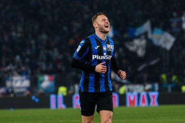 Teun Koopmeiners of Atalanta during italian soccer Serie A match SS Lazio vs Atalanta BC at the Olimpico stadium in Rome, Italy, February 11, 2023 - Credit: Raffaele Cont