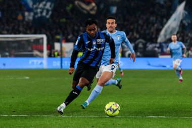 Ademola Lookman of Atalanta during italian soccer Serie A match SS Lazio vs Atalanta BC at the Olimpico stadium in Rome, Italy, February 11, 2023 - Credit: Raffaele Cont