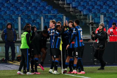 Rasmus Hojlund of Atalanta during italian soccer Serie A match SS Lazio vs Atalanta BC at the Olimpico stadium in Rome, Italy, February 11, 2023 - Credit: Raffaele Cont