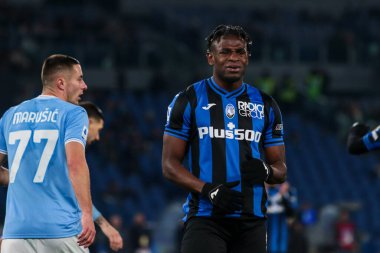 Duvan Zapata of Atalanta during italian soccer Serie A match SS Lazio vs Atalanta BC at the Olimpico stadium in Rome, Italy, February 11, 2023 - Credit: Raffaele Cont