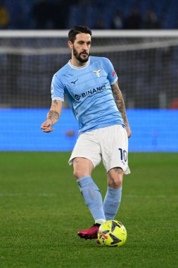 Luis Alberto (SS Lazio) during the Italian Football Championship League A 2022/2023 match between SS Lazio vs Atalanta BC at the Olimpic Stadium in Rome on 11 February 2023. - Credit: Fabrizio Corradetti/LiveMedi