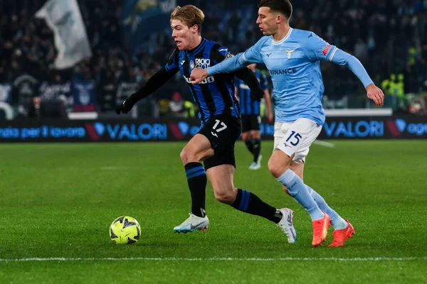 Rasmus Hojlund of Atalanta during italian soccer Serie A match SS Lazio vs Atalanta BC at the Olimpico stadium in Rome, Italy, February 11, 2023 - Credit: Raffaele Cont