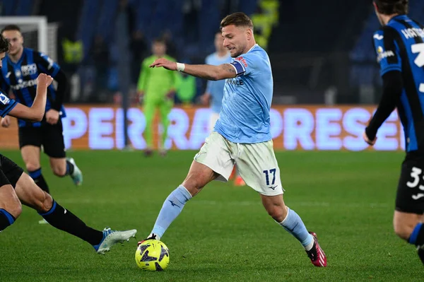 Ciro Immobile (SS Lazio) during the Italian Football Championship League A 2022/2023 match between SS Lazio vs Atalanta BC at the Olimpic Stadium in Rome on 11 February 2023. - Credit: Fabrizio Corradetti/LiveMedi
