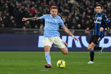 Ciro Immobile (SS Lazio) during the Italian Football Championship League A 2022/2023 match between SS Lazio vs Atalanta BC at the Olimpic Stadium in Rome on 11 February 2023. - Credit: Fabrizio Corradetti/LiveMedi