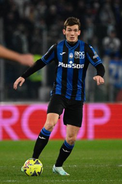 Marten De Roon (Atalanta) during the Italian Football Championship League A 2022/2023 match between SS Lazio vs Atalanta BC at the Olimpic Stadium in Rome on 11 February 2023. - Credit: Fabrizio Corradetti/LiveMedi