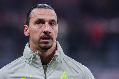 Zlatan Ibrahimovic of AC Milan looks on during Serie A 2022/23 football match between AC Milan and Torino FC at San Siro Stadium, Milan, Italy on February 10, 2023 - Credit: Fabrizio Carabelli/LiveMedi