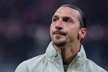 Zlatan Ibrahimovic of AC Milan looks on during Serie A 2022/23 football match between AC Milan and Torino FC at San Siro Stadium, Milan, Italy on February 10, 2023 - Credit: Fabrizio Carabelli/LiveMedi
