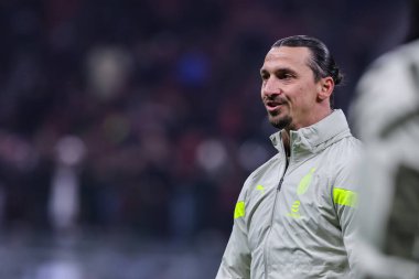 Zlatan Ibrahimovic of AC Milan looks on during Serie A 2022/23 football match between AC Milan and Torino FC at San Siro Stadium, Milan, Italy on February 10, 2023 - Credit: Fabrizio Carabelli/LiveMedi