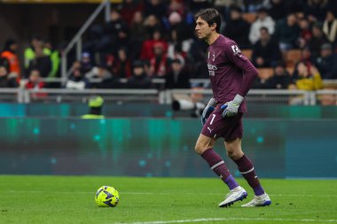 Ciprian Tatarusanu of AC Milan in action during Serie A 2022/23 football match between AC Milan and Torino FC at San Siro Stadium, Milan, Italy on February 10, 2023 - Credit: Fabrizio Carabelli/LiveMedi