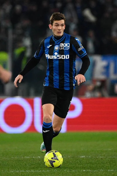 Marten De Roon (Atalanta) during the Italian Football Championship League A 2022/2023 match between SS Lazio vs Atalanta BC at the Olimpic Stadium in Rome on 11 February 2023. - Credit: Fabrizio Corradetti/LiveMedi