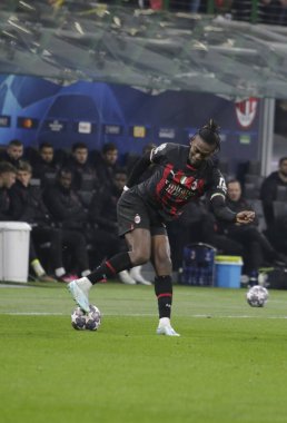 Rafael Leao of AC Milan during the Uefa Champions League, football game between Ac Milan and Tottenham Hotspur on 14 February 2023 at San Siro Stadium, Milan, Italy. Photo Ndrerim Kaceli - Credit: Nderim Kaceli/LiveMedi