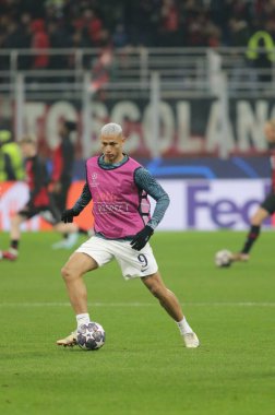 Richarlison of Tottenham Hotspur during the Uefa Champions League, football game between Ac Milan and Tottenham Hotspur on 14 February 2023 at San Siro Stadium, Milan, Italy. Photo Ndrerim Kaceli - Credit: Nderim Kaceli/LiveMedi