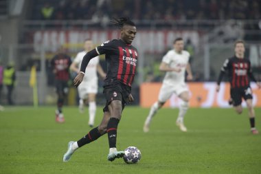 Rafael Leao of AC Milan during the Uefa Champions League, football game between Ac Milan and Tottenham Hotspur on 14 February 2023 at San Siro Stadium, Milan, Italy. Photo Ndrerim Kaceli - Credit: Nderim Kaceli/LiveMedi