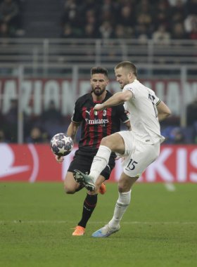 Eric Dier of Tottenham Hotspur  during the Uefa Champions League, football game between Ac Milan and Tottenham Hotspur on 14 February 2023 at San Siro Stadium, Milan, Italy. Photo Ndrerim Kaceli - Credit: Nderim Kaceli/LiveMedi