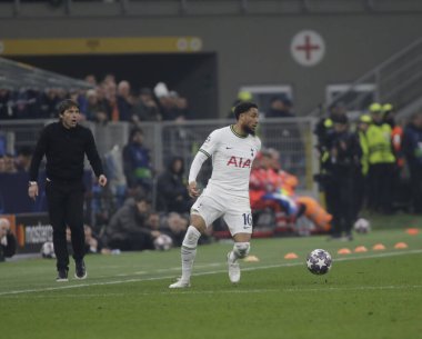 Arnaut Danjuma of Tottenham Hotspur during the Uefa Champions League, football game between Ac Milan and Tottenham Hotspur on 14 February 2023 at San Siro Stadium, Milan, Italy. Photo Ndrerim Kaceli - Credit: Nderim Kaceli/LiveMedi