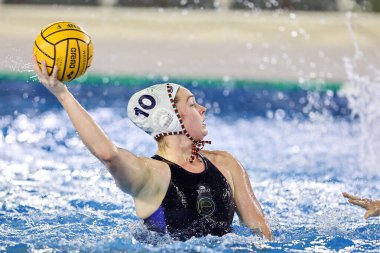 Alice Emily Williams (Ekipe Orizzonte) İtalyan Kadınlar Coppa Italya sutopu çeyrek finallerinde - Ekipe Orizzonte vs RN Florentia at the Polo Acquatico Frecciarossa, Roma, İtalya, 03 Mart 2023 - Fotoğraf: Luigi Marian