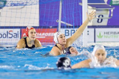 Gaia Gagliardi (Ekipe Orizzonte) İtalyan Kadınlar Coppa Italia sutopu çeyrek finallerinde - Ekipe Orizzonte vs RN Florentia - Roma, İtalya 'da Polo Acquatico Frecciarossa' da, 03 Mart 2023 - Fotoğraf: Luigi Marian