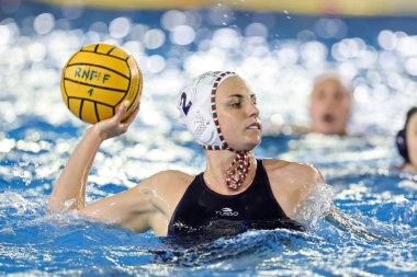 Bronte Riley Halligan (Ekipe Orizzonte) İtalyan Kadınlar Coppa Italia çeyrek final maçında - Ekipe Orizzonte vs RN Florentia - Roma, İtalya 'da Polo Acquatico Frecciarossa' da, 03 Mart 2023 - Fotoğraf: Luigi Marian