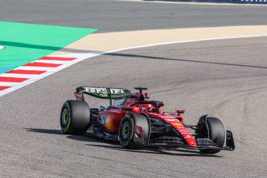   Charles Leclerc (MON) Ferrari F1-23   durinFORMULA 1 GULF AIR BAHRAIN GRAND PRIX 2023 - Credit: Alex Galli / Alessio De Marco //LiveMedi
