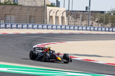   Sergio Perez (MEX) Redbull Racing RB19   durinFORMULA 1 GULF AIR BAHRAIN GRAND PRIX 2023 - Credit: Alex Galli / Alessio De Marco //LiveMedi