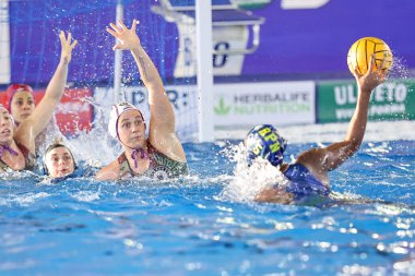 Daniela Vomaskova (Pallanuoto Trieste) İtalyan Kadınlar Coppa Italia sutopu çeyrek finalleri sırasında - Pallanuoto Trieste, Polo Acquatico Frecciarossa 'da Rapallo Pallanuoto' ya karşı, Roma, İtalya 'da 3 Mart 2023 - Fotoğraf: Luigi Marian