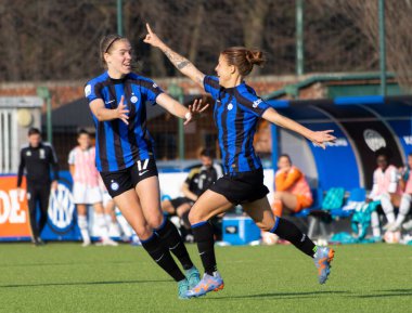 Inter Beatrice Merlo, İtalya Coppa Italia Women maçında yarı final - Sesto San Giovanni 'deki Ernesto Breda Stadyumu' nda Inter Internazionale vs Juventus FC - Fotoğraf: Nicolas Morassutt