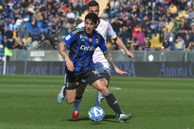 Giuseppe Mastinu (Pisa) İtalya futbol takımı Serie B maçında AC Pisa vs Palermo FC, Pisa, İtalya 'da Garibaldi' de, Mart 04, 2023 - Fotoğraf: Gabriele Masott