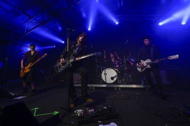 Le Vibrazioni, 4 Mart 2023 tarihinde İtalya 'nın başkenti Roma' da düzenlenen Club Tour 2023 sırasında. - Fotoğraf: Domenico Cippitelli / LiveMedi