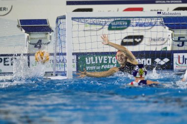 İtalyan Kadınlar Coppa Italia su topu finalinde Aurora Condorelli (Ekipe Orizzonte) - Ekipe Orizzonte Plebiscito Padova 'ya karşı Polo Acquatico Frecciarossa, İtalya, 05 Mart 2023 - Fotoğraf: Luigi Marian