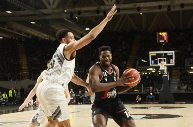 Mouhammadou Jaiteh (Segafredo Virtus Bologna) LBA İtalya basketbol şampiyonası maçında Segafredo Virtus Bologna - Bertram Yachts Derthona - Bologna, İtalya, 05 Mart 2023 Segafredo Arena - Fotoğraf: Michele Nucci - Fotoğraf: Michel