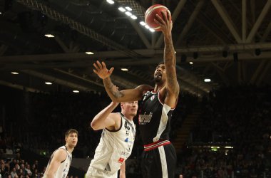 Jordan Mickey (Segafredo Virtus Bologna) LBA İtalya basketbol şampiyonası maçında Segafredo Virtus Bologna - Bertram Yachts Derthona Tortona - Bologna, İtalya, 05 Mart 2023 Segafredo Arena - Fotoğraf: Michele Nucci - Fotoğraf: Michele Nuc