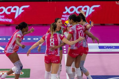 Vero Volley Milano Oyuncuları - Fotoğraf: Valerio Origo / LiveMedi
