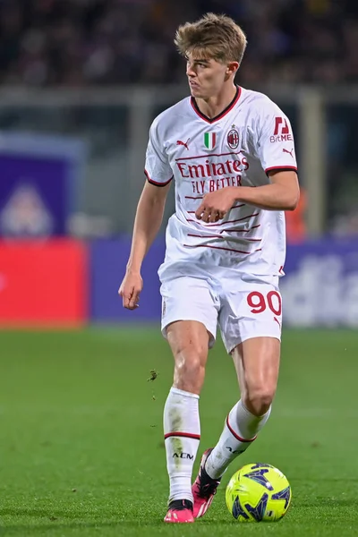 Charles De Ketelaere (AC Milan) İtalyan futbolu Serie A karşılaşmasında ACF Fiorentina ile AC Milan arasında Floransa, İtalya 'daki Artemio Franchi Stadyumu' nda oynanan karşılaşma, Mart 04, 2023 - Fotoğraf: Lisa Guglielm
