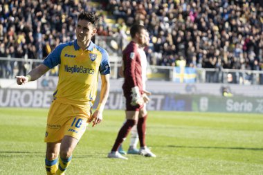 CALCIO - SERIE B - Frosinone Calcio vs Venezia FC İtalya Serie B maçında Frosinone Calcio-Venezia FC Frosinone, İtalya 'daki Benito Stirpe Stadyumu' nda, 5 Mart 2023 - Fotoğraf: Stefano D 'Offiz